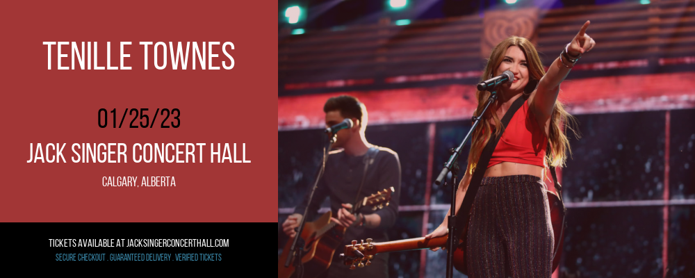 Tenille Townes at Jack Singer Concert Hall tickets Tenille Townes at Jack Singer Concert Hall