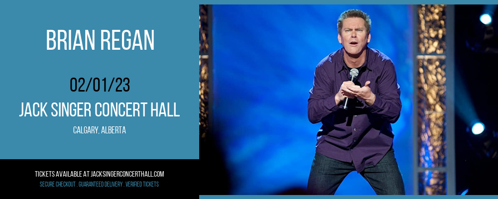 Brian Regan [CANCELLED] at Jack Singer Concert Hall